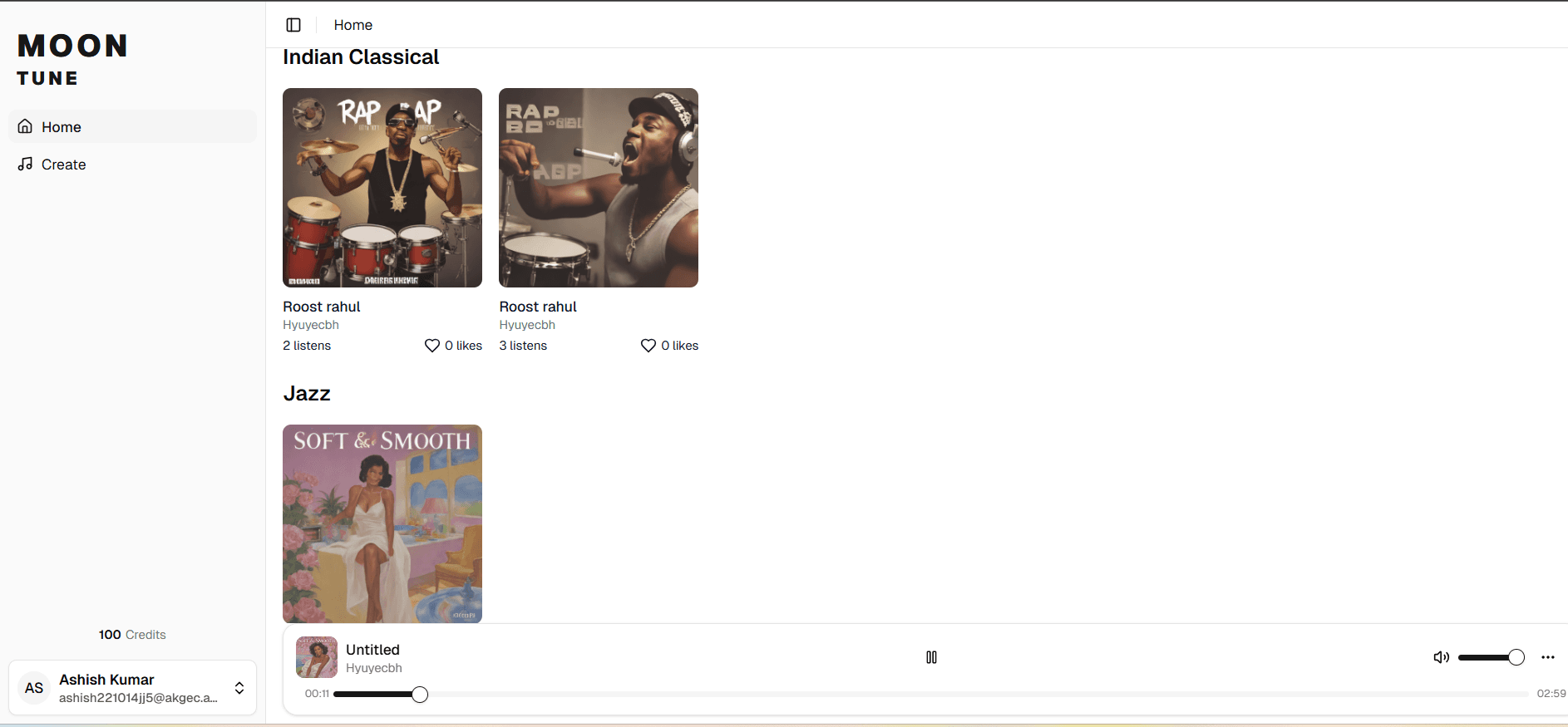 AI-Powered Music Generator